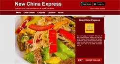 Desktop Screenshot of chinaexpressseattle.com